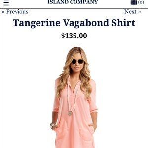 Island company vagabond tunic/dress GREY-BLUE